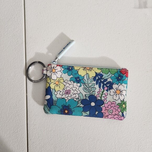 Vera Bradley Floral ID Holder With Keyring & Zip Closure - Picture 7 of 16